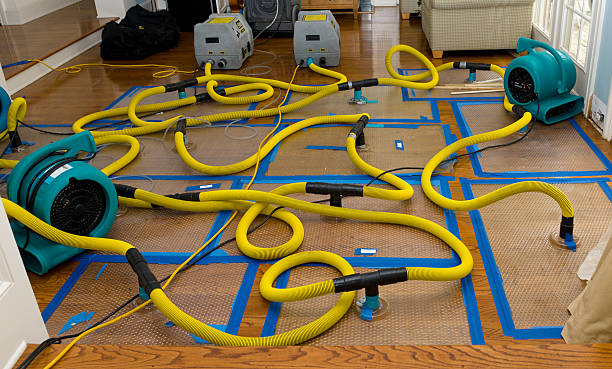 Professional Crawl Space Water Removal technician working in Pope, MS